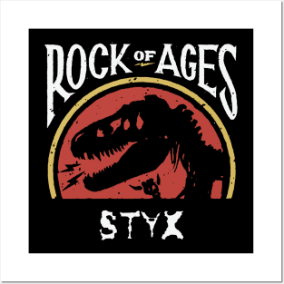 styx rock of ages Posters and Art